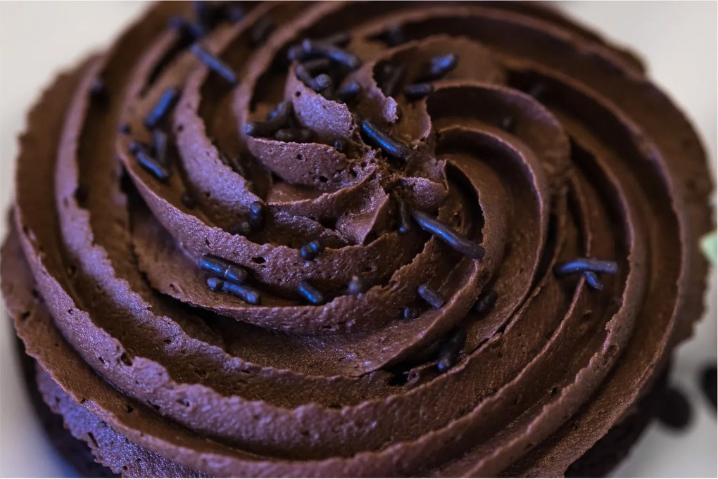 Kép - Csokoládé Cupcake (90x60 cm)