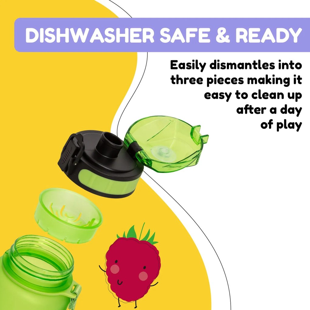 Klarstein Wakaba, ivópalack, 800 ml, Tritan, BPA-mentes