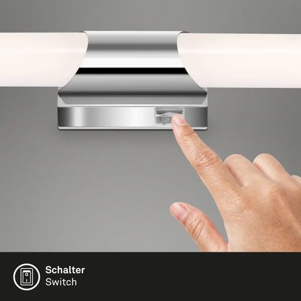Briloner 2111-118 - LED Fürdőszobai fali lámpa SPLASH LED/11W/230V IP44