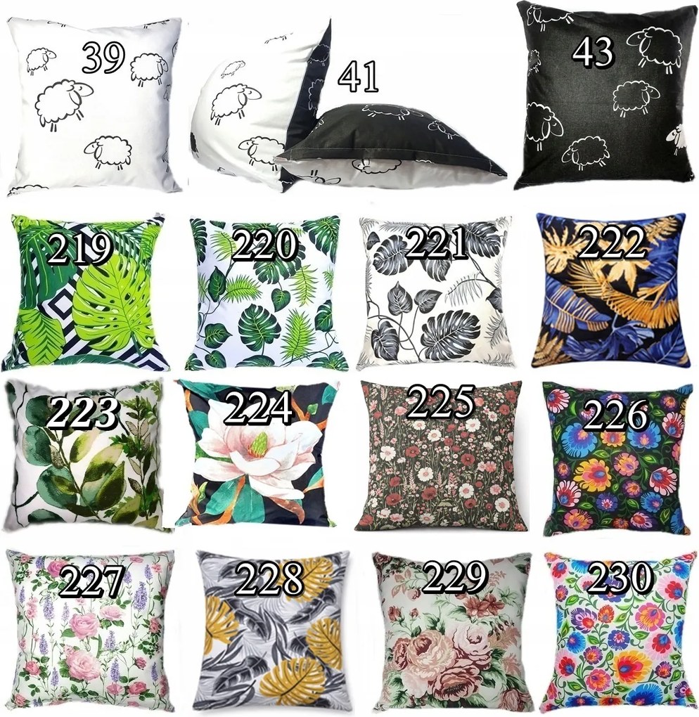 Jancsi párnahuzat 70x80 újdonságok sok minta karácsony monstery virág