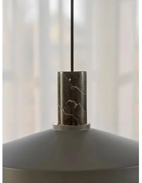 Nordlux - Csillár zsinóron ELVAS 1xE27/60W/230V átm. 37,5 cm barna