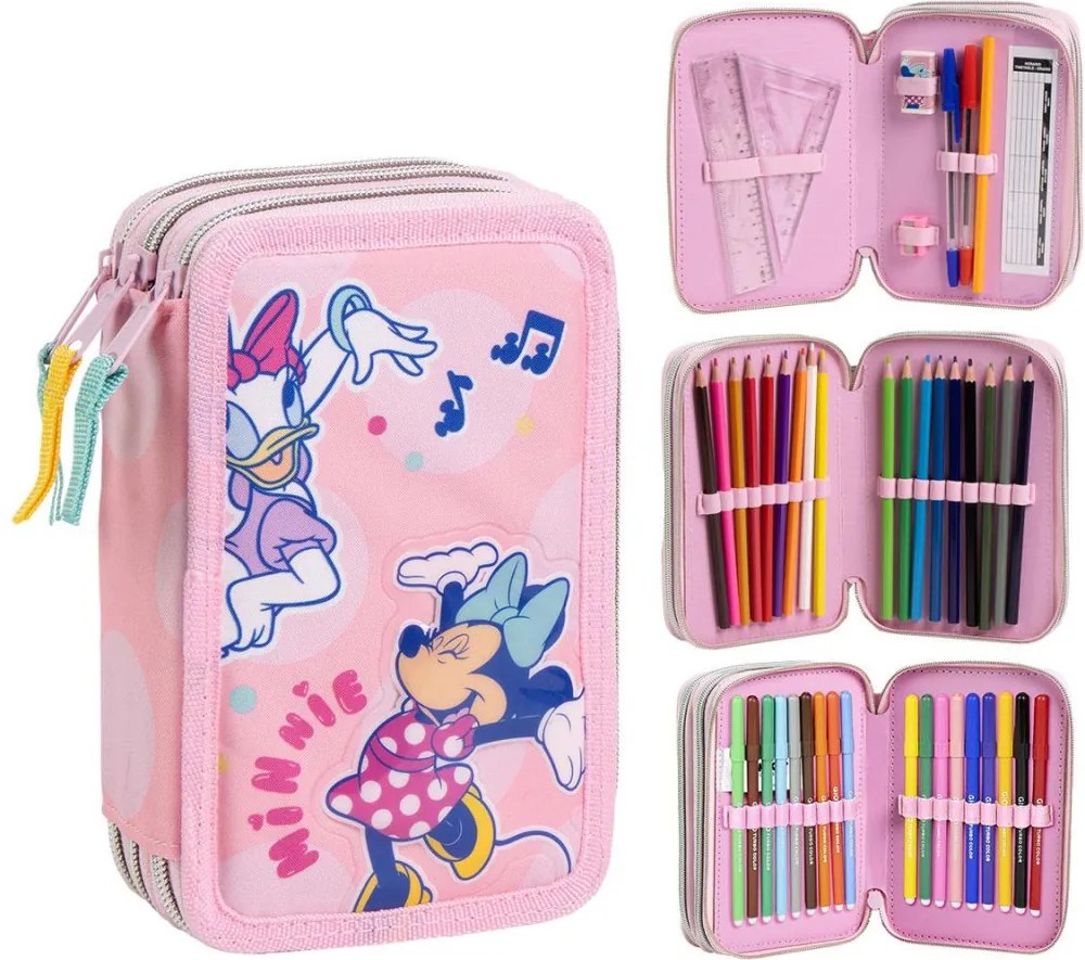Disney Minnie Music tolltartó töltött 3 emeletes Giotto