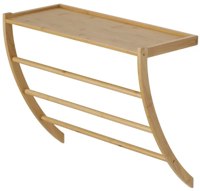 Természetes Bambusz Ruhafogas. DR-B012 NAT