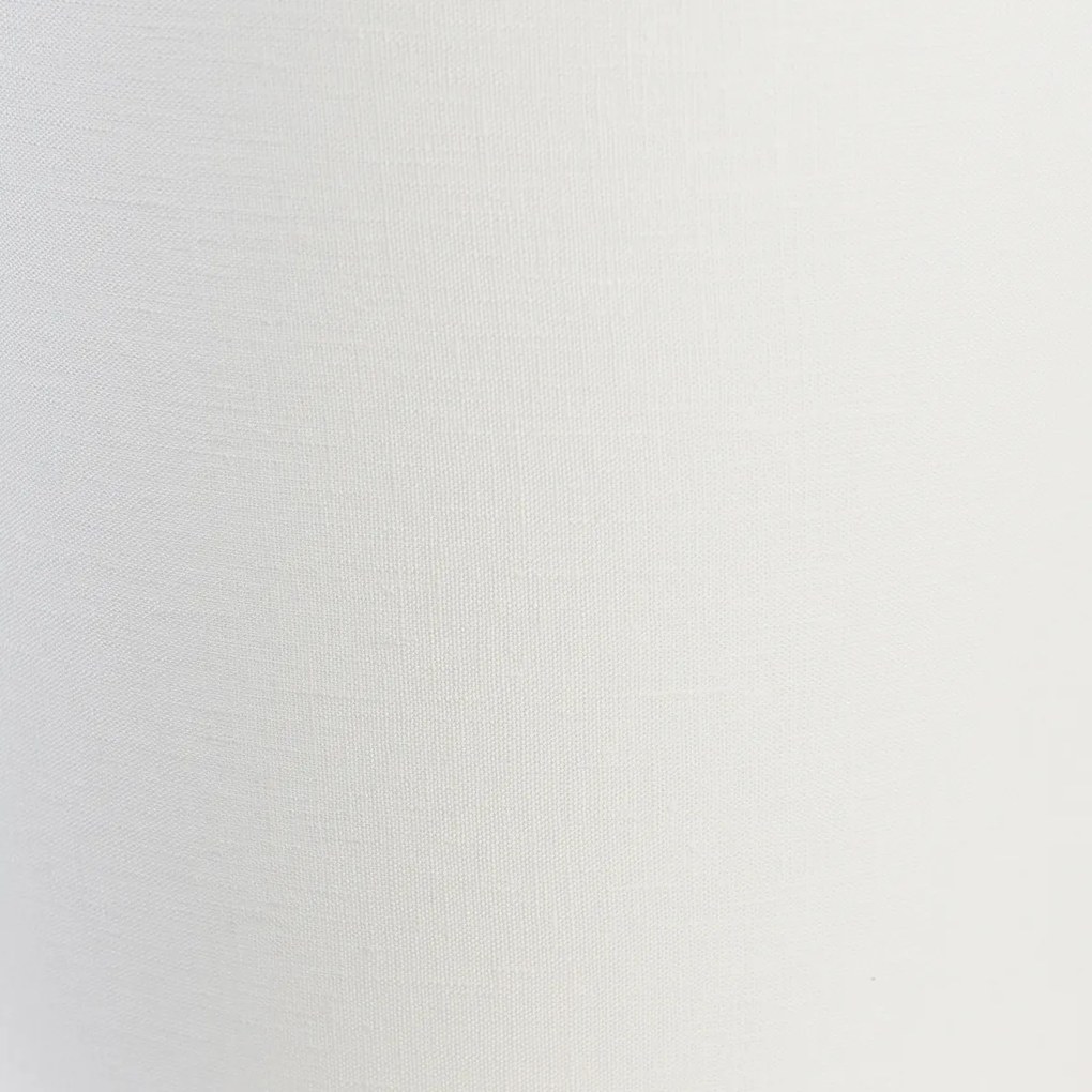 Szövet lámpabúra fehér | 40/40/40