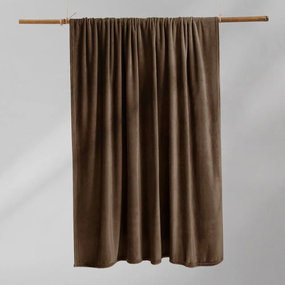 Mic barna mikroszálas takaró, 70 x 150 cm - DecoKing