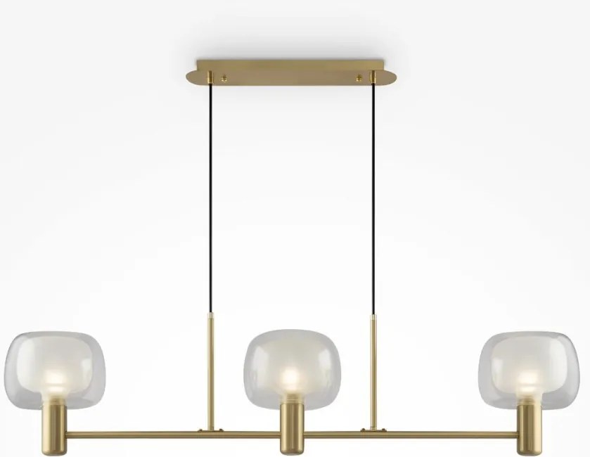 Maytoni VISION MOD411PL-03G Függőlámpa 3x60W/E14 IP20