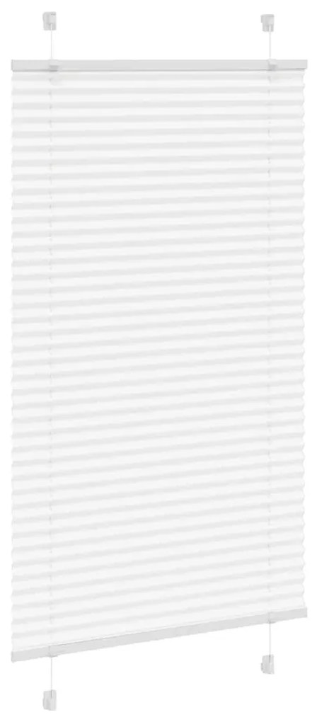 pliszírozott redőny Fehér 75x150 cm szövetszélesség 74,4 cm