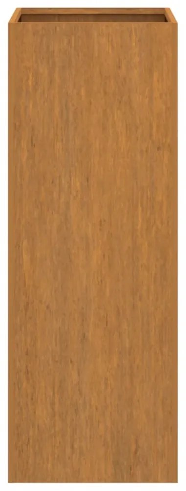 corten acél növénytartó 32x29x75 cm