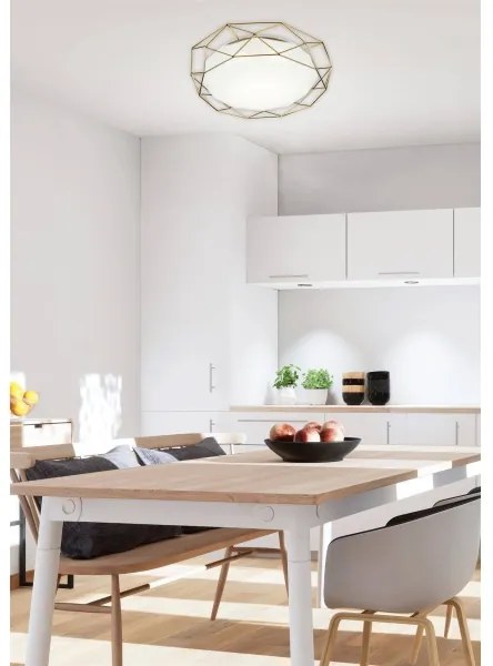 LED Mennyezeti lámpa SVEN LED/24/230V arany