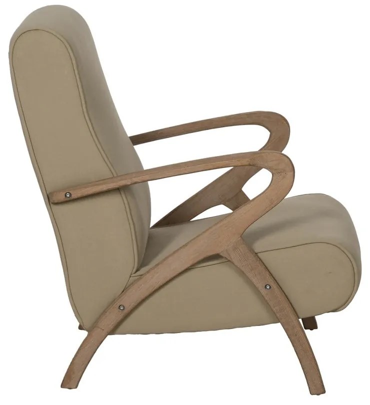 Bézs fotel Weave – Ixia