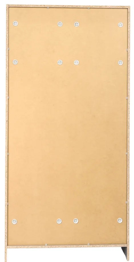 Fa gardrób Visio LUX, 90 x 45 x 185 cm, hengerzár, szürke