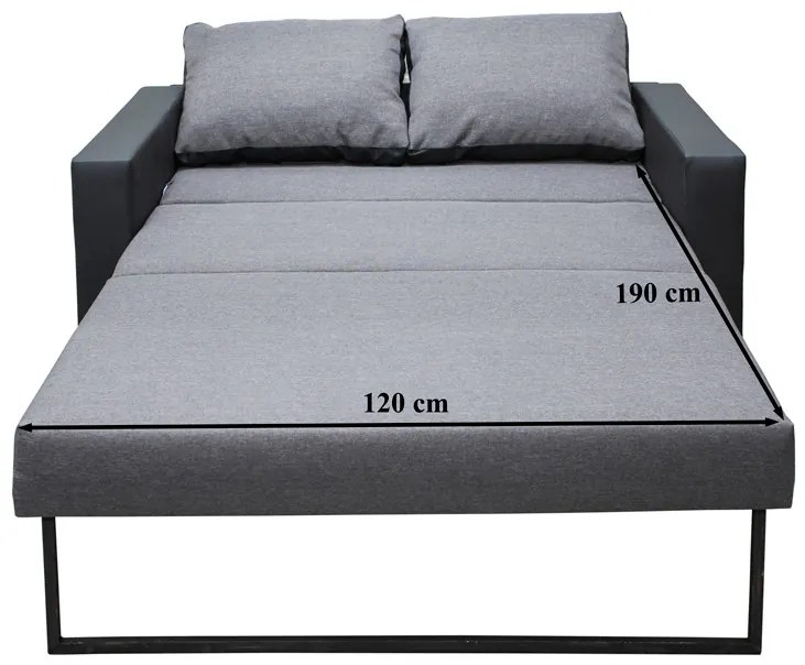 Sorano Ágyfunkciós kihúzható kanapé Szürke