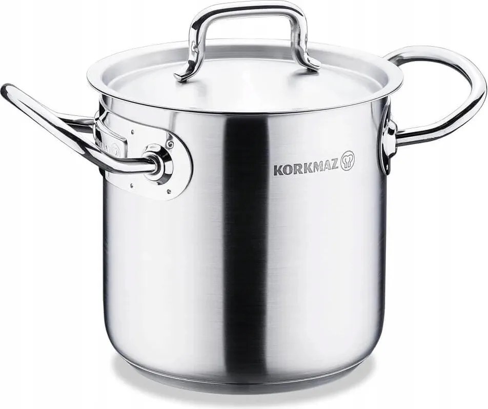 Korkmaz Proline Gastro rozsdamentes acél mélyfazék 2l