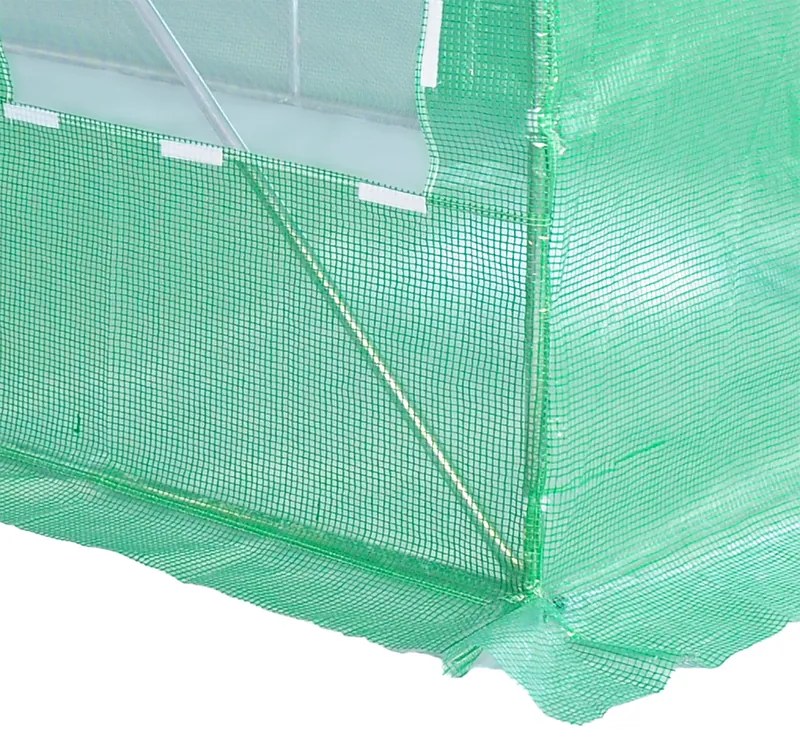 Kerti fóliaház/fóliasátor 3x6m UV filterrel PREMIUM
