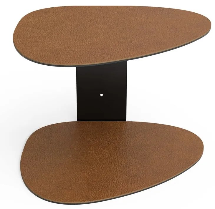 Konyakbarna acél fali polc 29 cm Curve Bull – LIND DNA