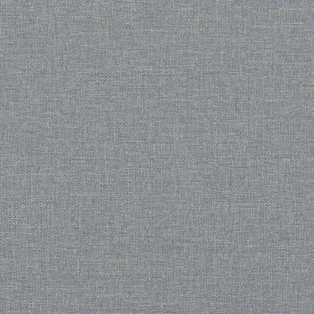 világosszürke szövet loveseat kanapé 111 cm