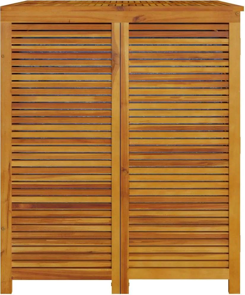 vidaXL tömör akácfa kerti tárolóláda 70 x 87 x 104 cm