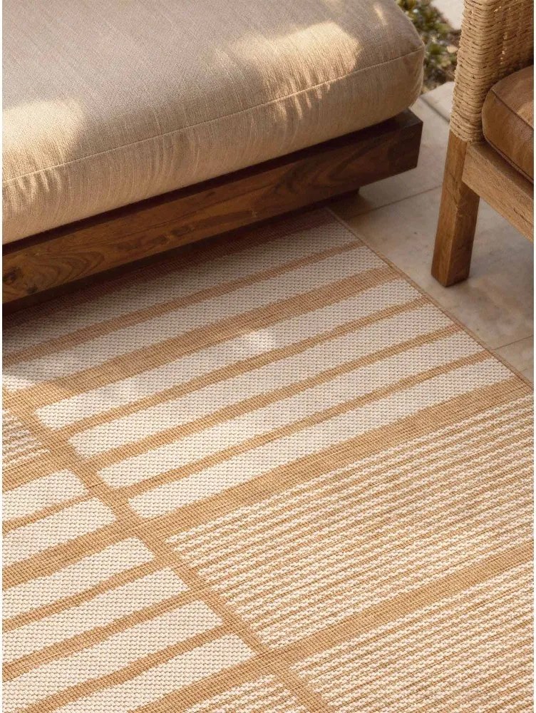 Krémszínű-natúr színű kültéri-beltéri szőnyeg 160x230 cm Haringey Allington – Ted Baker