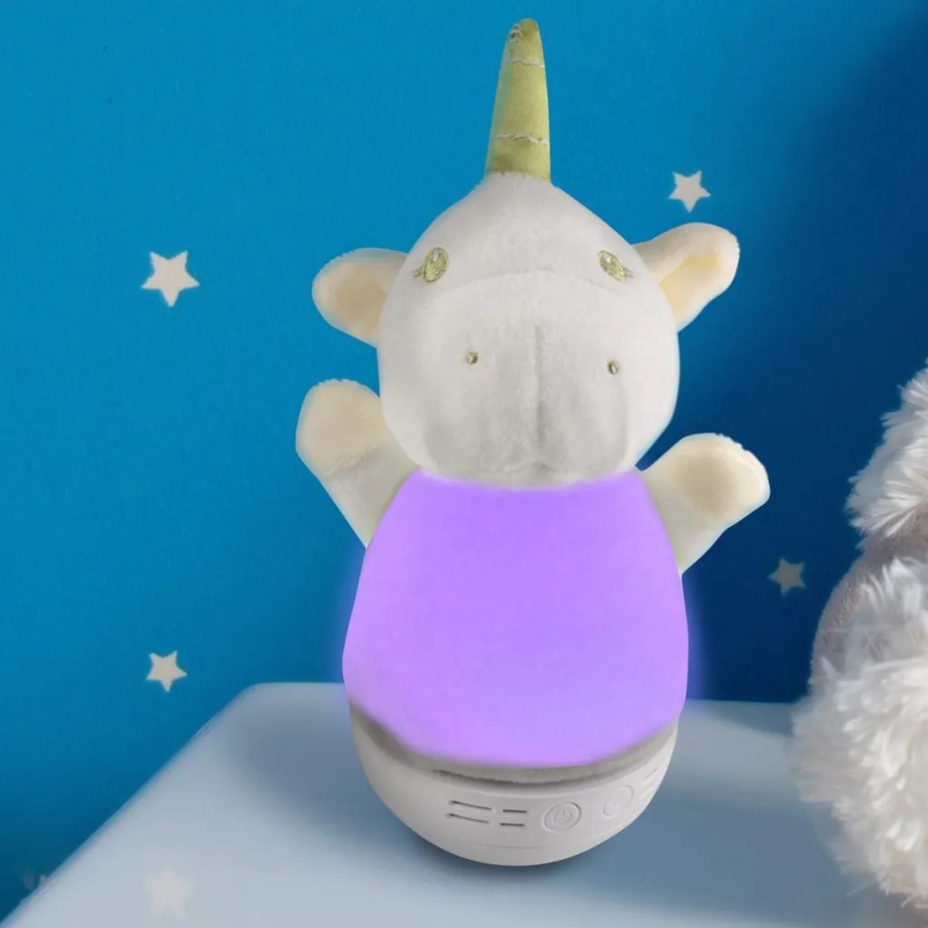 Polux JEDNOROŻEC 326737 Asztali lámpa 1x5W/LED RGB IP20
