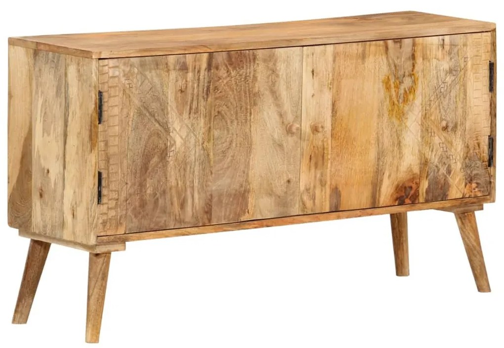tömör mangófa tálalószekrény 110 x 30 x 60 cm