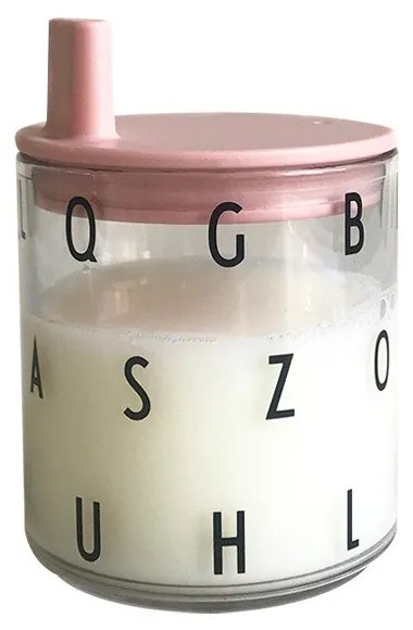 Grow With Your Cup rózsaszín gyerekbögre - Design Letters
