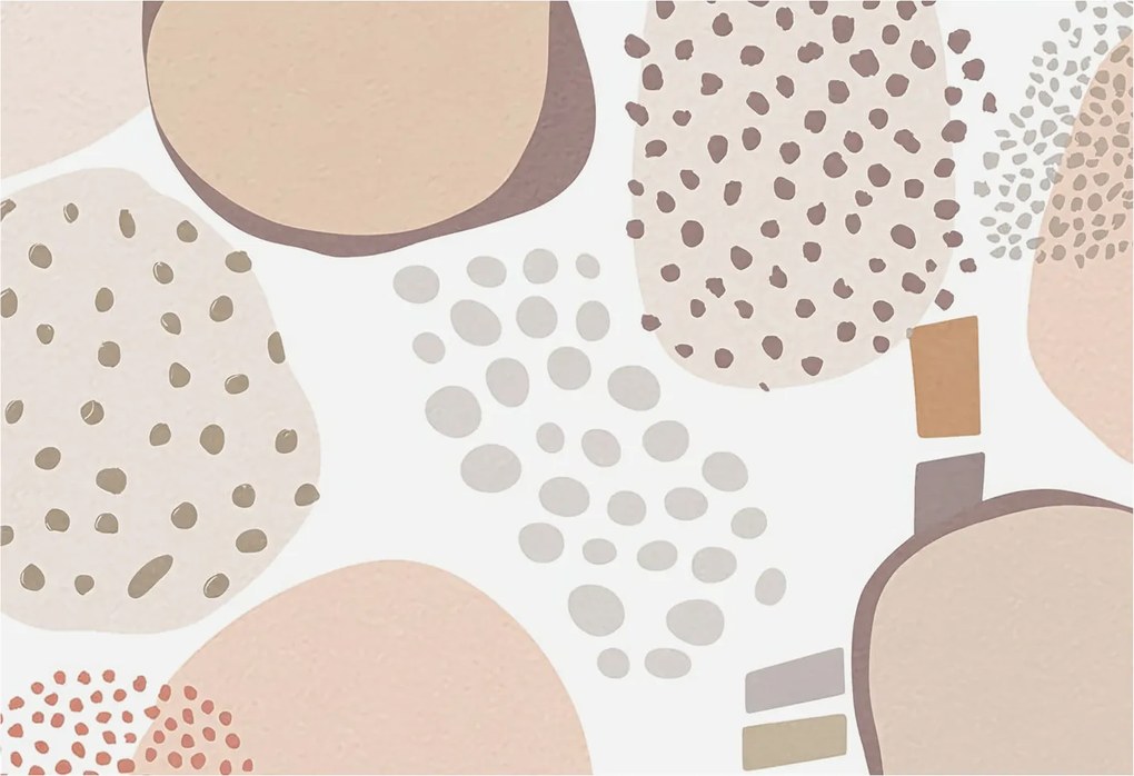 Dekoratív Fotótapéta Furnér Flizelin Finom pöttyök 152x104 Ragasztó