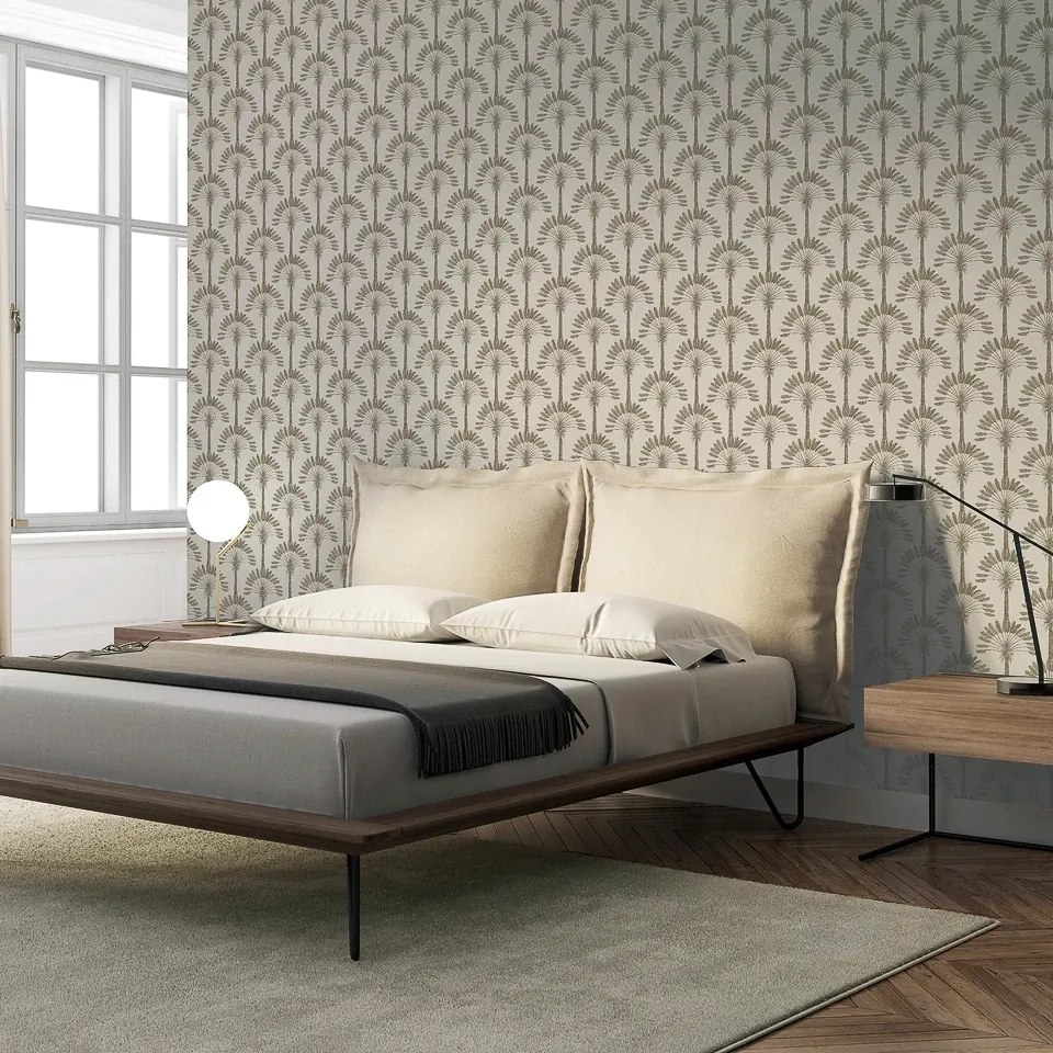 Arthouse Signature 2 Palm Palace arany-krém pálmafás vlies tapéta – 921701