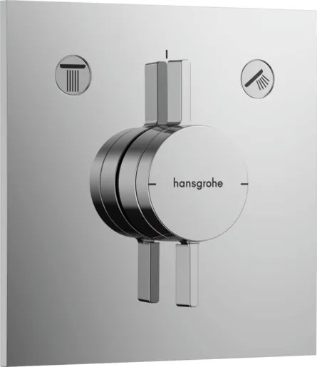 Hansgrohe DuoTurn E zuhany és fürdő csaptelep vakolat alatti rész nélkül króm 75417000