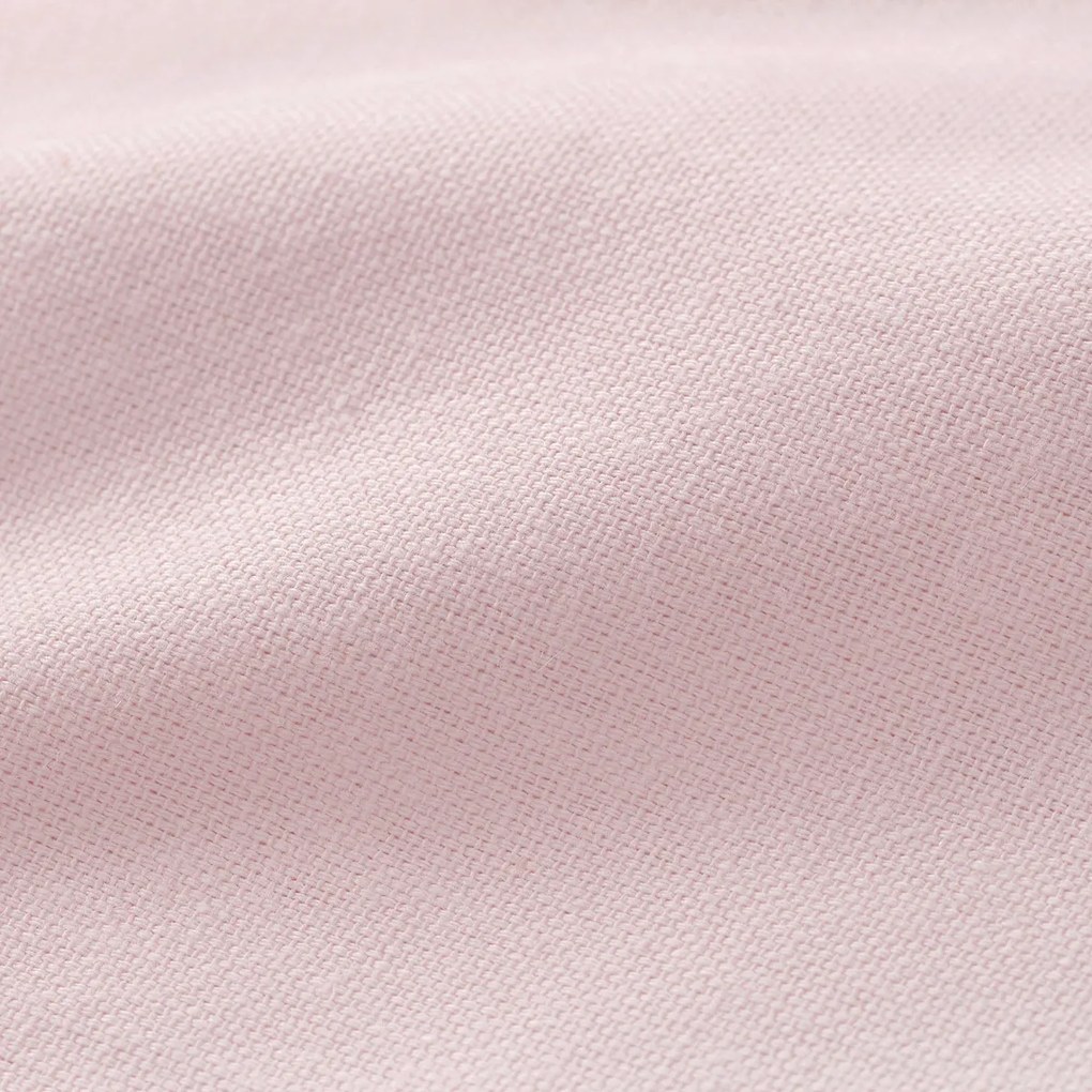 Goldea lenvászon keverék drapéria - púderrózsaszín 240x145 cm
