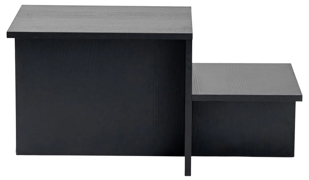 Harmony Wood Black dohányzóasztal
