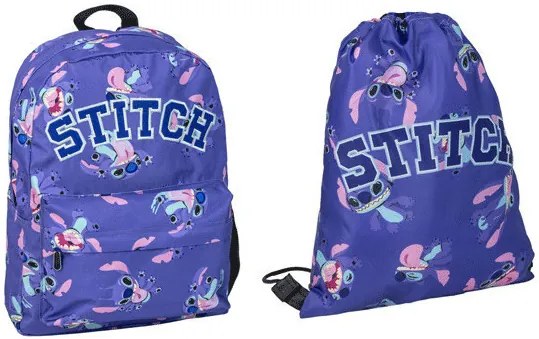 Disney Lilo és Stitch A csillagkutya iskolatáska és tornazsák szett 2 db-os (Blue Rebel)