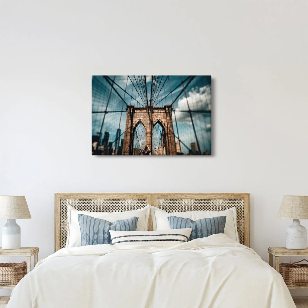 Kép - Brooklyn Bridge (90x60 cm)