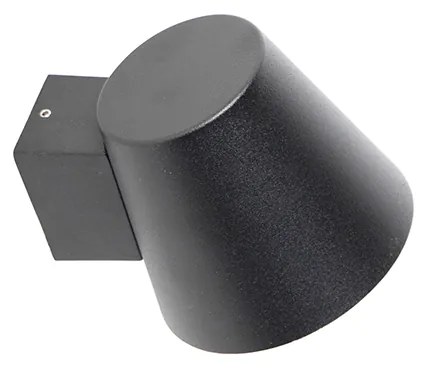 Modern kültéri fali lámpa fekete IP44 - Skittle