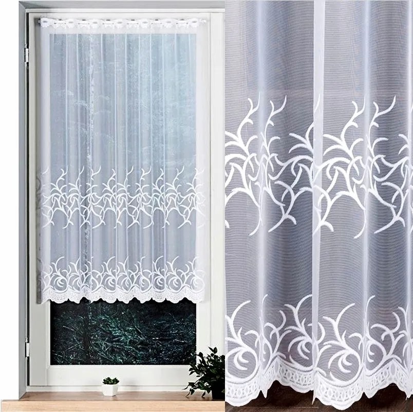 Függöny Bakaro mintás 200x110cm (szegélyekkel)