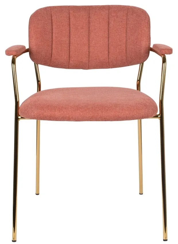 Rózsaszín étkezőszék szett 2 db-os Jolien – White Label