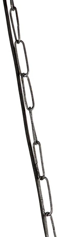 Ipari függőlámpa sötétszürke mangófa betéttel - Mangoes