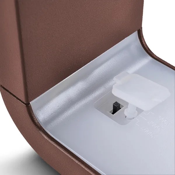 Brilagi - LED kültéri lámpatest BARI LED/7W/230V 3000/4000/6000K barna IP54