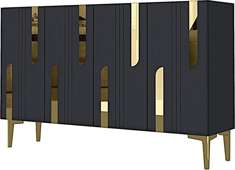 Nota 120 - Anthracite, Gold