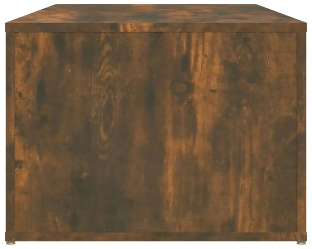 füstös tölgy színű fatermék dohányzóasztal 100x50x36 cm