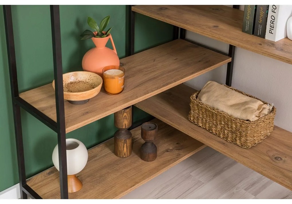 Edra Black and Atlantic Pine polcállvány