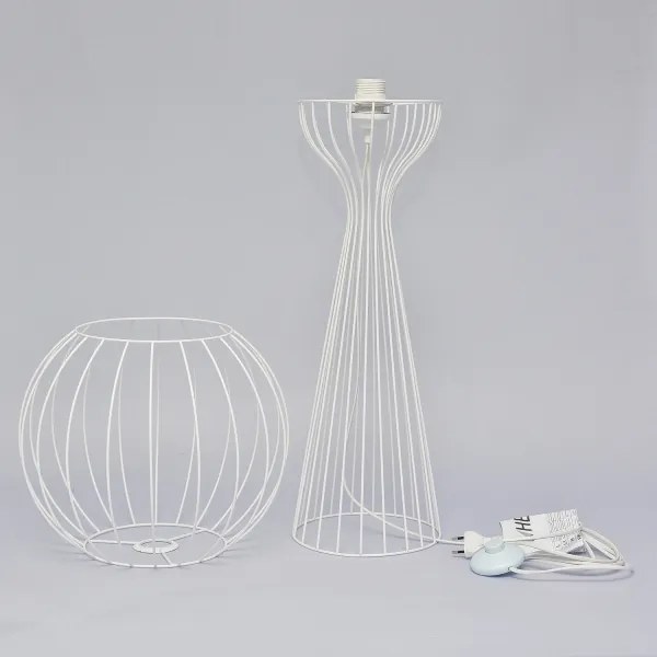 Állólámpa MERCURE 1xE27/15W/230V fehér