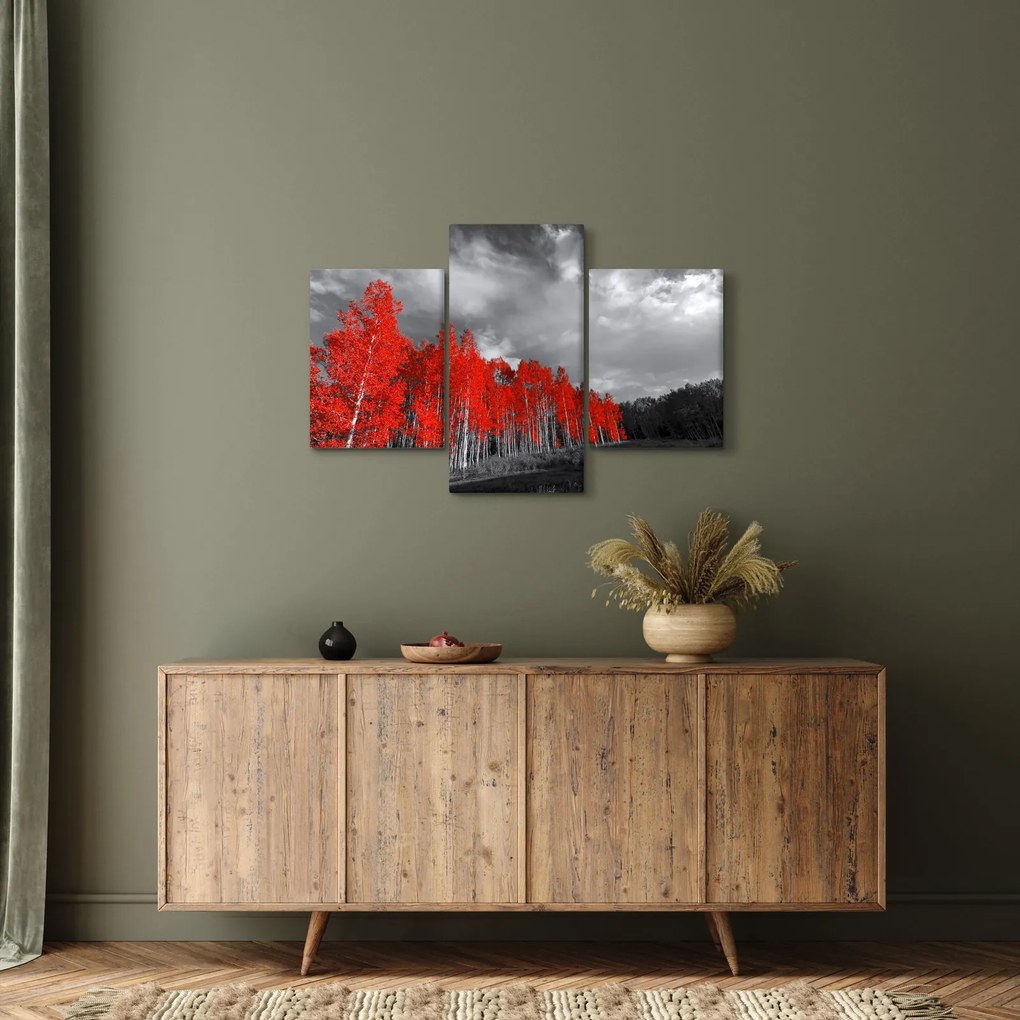 Kép - fák őszi színben (90x60 cm)