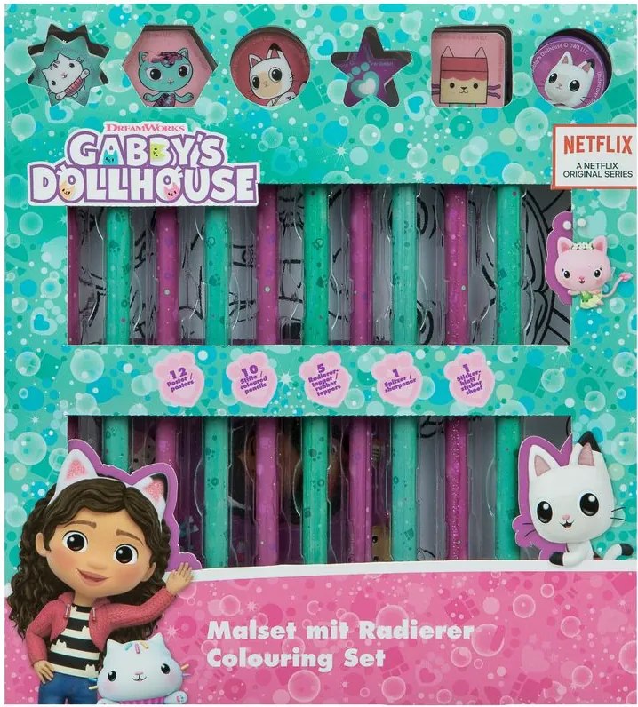 Gabi babaháza Friends színező szett