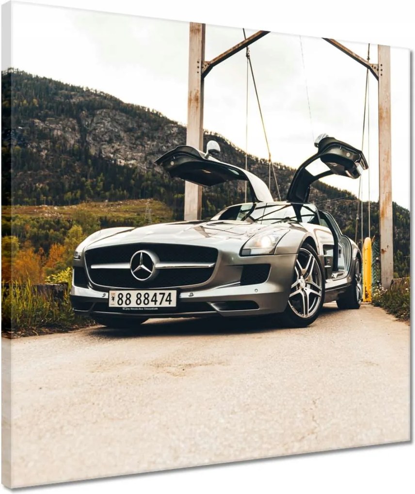 Vászonkép 40x40 Mercedes Autó