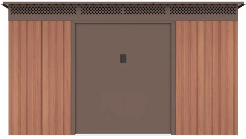 G21 GRAH 1132 kerti tároló - 340 x 333 cm, barna