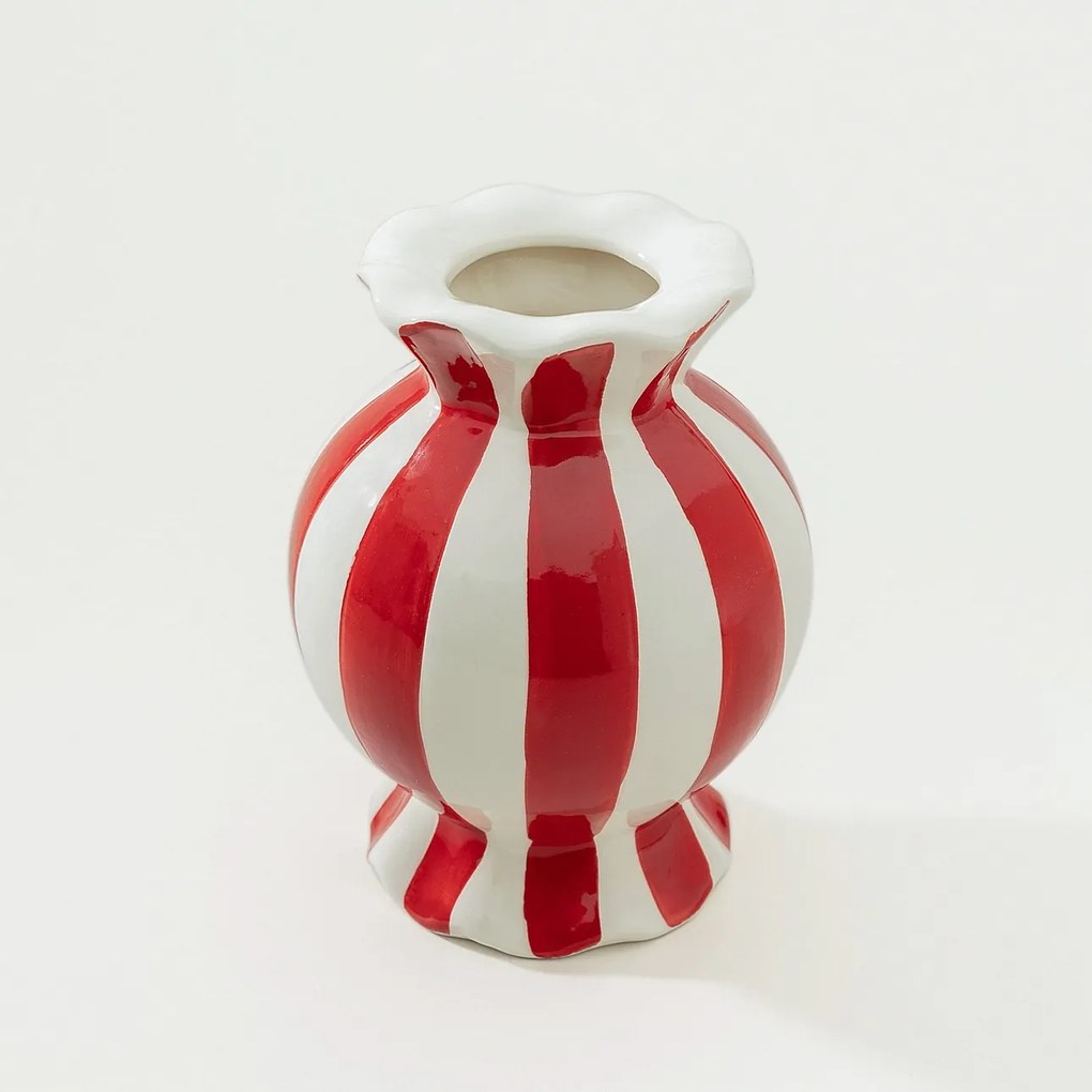 Peppermint váza 13x18 cm, karácsony 13x13x18 cm