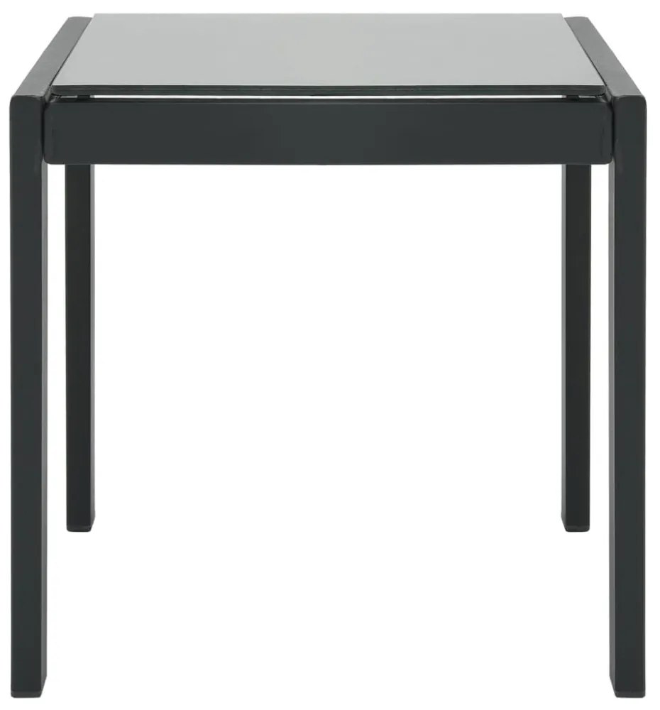 2 db textilén és acél napozóágy asztallal