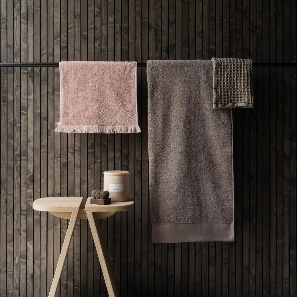 Rózsaszín pamut törölköző szett 2 db-os 30x50 cm FRINO – Blomus