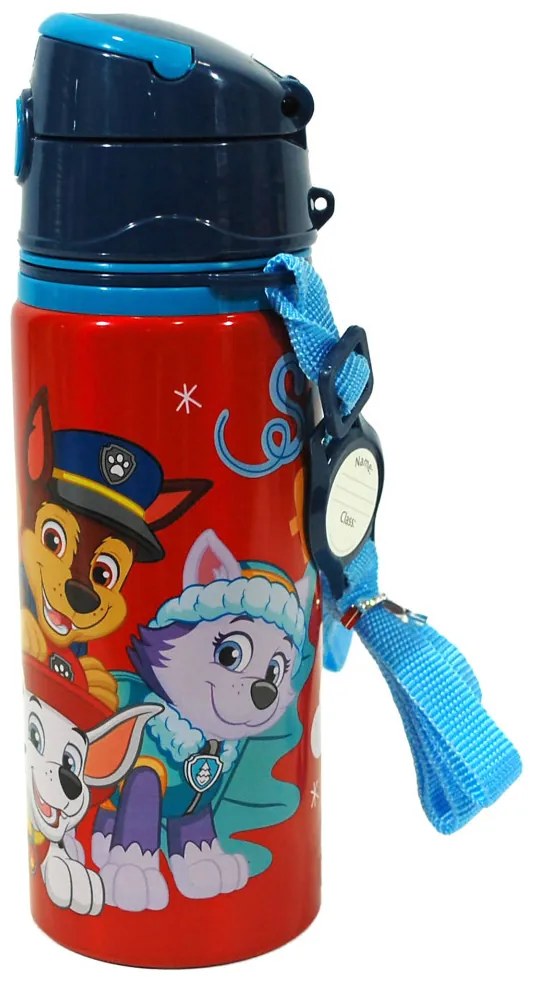 Mancs Őrjárat alumínium szívószálas kulacs akasztóval 600 ml