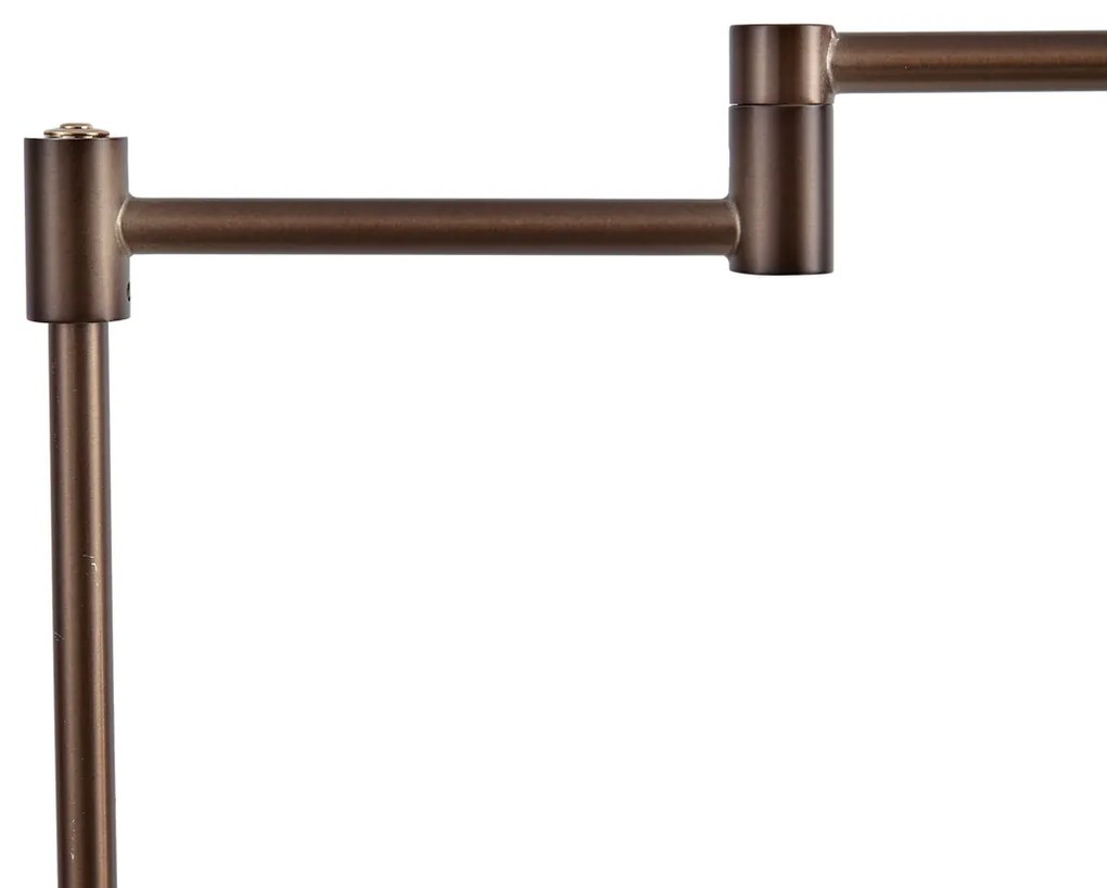 Design állólámpa sötét bronz színben, LED-del és érintődimmerrel - Notia